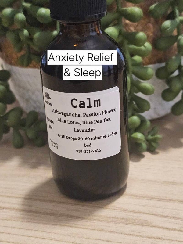 RedFern Calm Extract amber tincture bottle