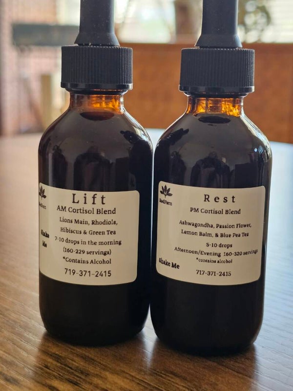 RedFern Cortisol Set — Lift AM and Rest PM extracts